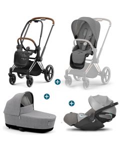 Trio Priam 4 + Nacelle de Luxe + Cloud Z2 i-Size