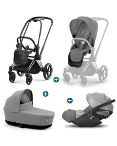 Trio Priam 4 + Nacelle de Luxe + Cloud Z2 i-Size