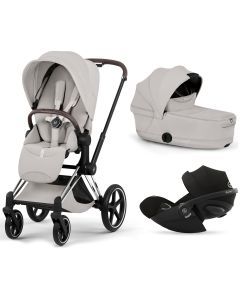 Trio Priam 5 + nacelle pliable + Cloud G i-Size