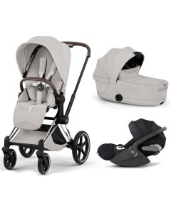Trio Priam 5 + nacelle pliable + Cloud T i-Size