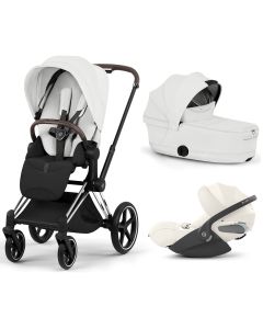 Trio Priam 5 + nacelle pliable + Cloud T i-Size