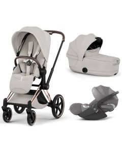 Trio Priam 5 + nacelle pliable + Cloud T i-Size
