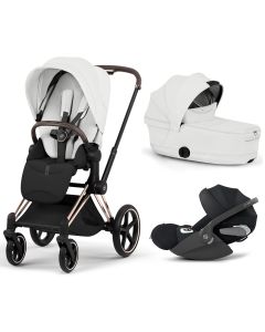 Trio Priam 5 + nacelle pliable + Cloud T i-Size