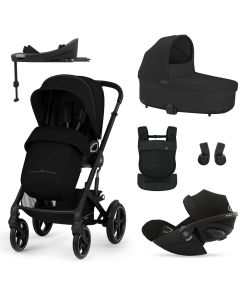 Trio Talos S Lux 3 + nacelle S Lux + Cloud G i-Size + Base G + porte-bébé Amya