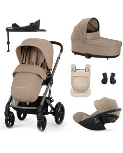 Trio Talos S Lux 3 + nacelle S Lux + Cloud G i-Size + Base G + porte-bébé Amya