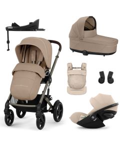 Trio Talos S Lux 3 + nacelle S Lux + Cloud G3 i-Size + Base G3 + porte-bébé Amya