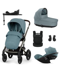 Trio Talos S Lux 3 + nacelle S Lux + Cloud G3 i-Size + Base G3 + porte-bébé Amya