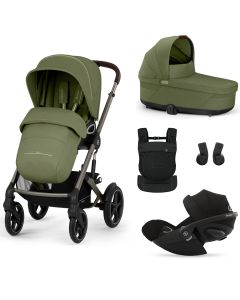 Trio Talos S Lux 3 + nacelle S Lux + Cloud G i-Size + porte-bébé Amya