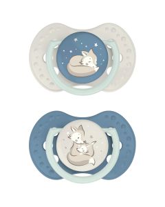 Sucette Dynamic Day&Night 0-6M 2 pcs