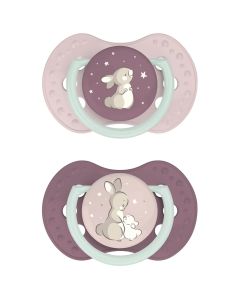 Sucette Dynamic Day&Night 0-6M 2 pcs