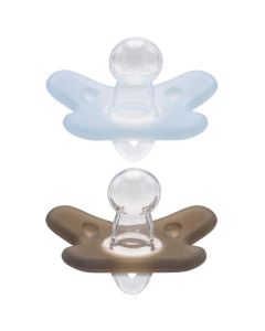 Sucette Natural Silicone 0-6M 2 pcs