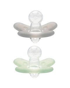 Sucette Natural Silicone 6-12M 2 pcs
