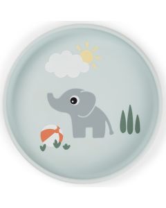 Assiette en silicone Stick&Stay