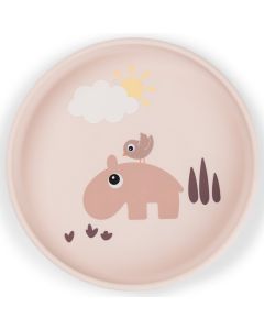 Assiette en silicone Stick&Stay