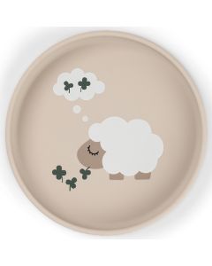 Assiette en silicone Stick&Stay