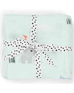 Lot de 2 langes 65 x 65 cm