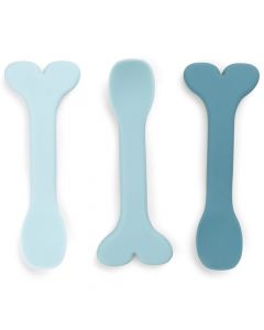 Lot de 3 cuillères en silicone