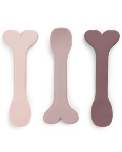 Lot de 3 cuillères en silicone