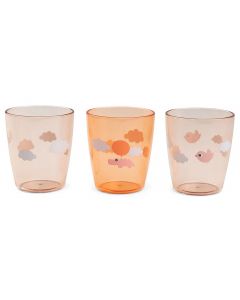 Lot de 3 mini verres Yummy