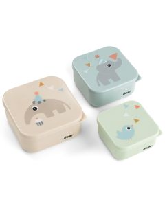 Set de 3 boîtes à snacks