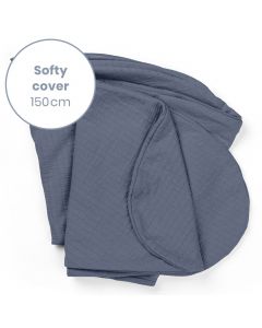 Coussin d'allaitement Softy Blue Grey Moon Doomoo