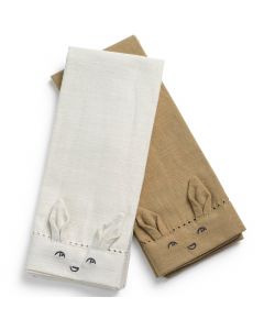 Serviette pour bébé - 2 pcs