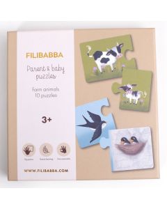 Puzzles "Maman et ses bébés"