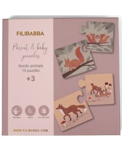 Puzzles "Maman et ses bébés"
