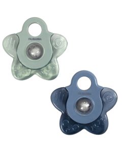 Set de 2 anneaux de dentition rafraîchissants étoile