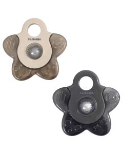 Set de 2 anneaux de dentition rafraîchissants étoile