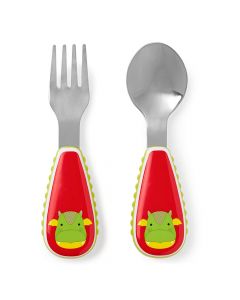 Set fourchette et cuillère Zoo