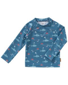 T-shirt de bain à longues manches anti-UV - 62/68