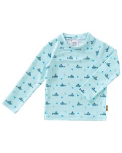 T-shirt de bain à longues manches anti-UV - 62/68