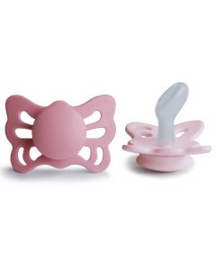Sucette Frigg Butterfly Silicone - 2pcs - 0-6m