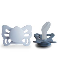 Sucette Frigg Butterfly Silicone - 2pcs - 0-6m