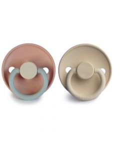 Sucette Frigg Color Latex - 2pcs - 0-6m