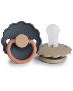Sucette Frigg Daisy Blooming Silicone - 2 pcs - 0-6m