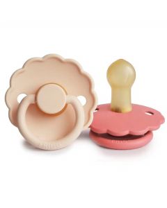 Sucette Frigg Daisy Latex - 2pcs - 0-6m