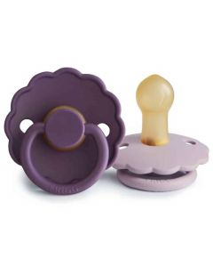 Sucette Frigg Daisy Latex - 2pcs - 0-6m