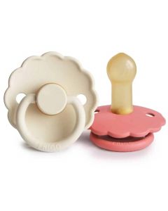 Sucette Frigg Daisy Latex - 2pcs - 6-18m