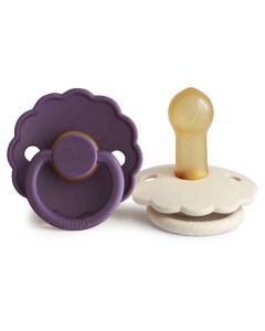 Sucette Frigg Daisy Latex - 2pcs - 6-18m