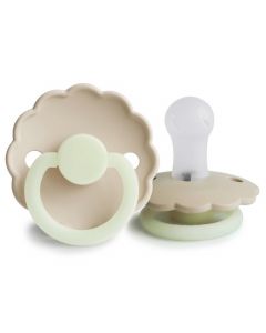 Sucette Frigg Daisy Night Silicone - 2pcs - 6-18m
