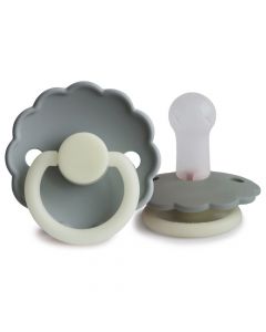 Sucette Frigg Daisy Night Silicone - 2pcs - 6-18m