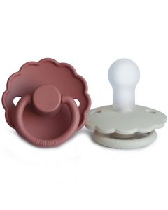 Sucette Frigg Daisy Silicone - 2pcs - 0-6m