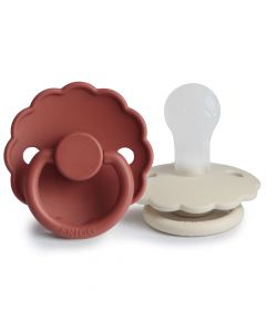 Sucette Frigg Daisy Silicone - 2pcs - 6-18m