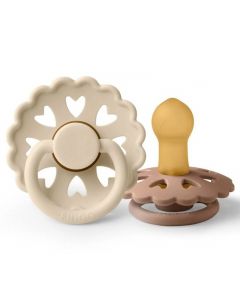 Sucette Frigg Fairytale Latex - 2 pcs - 0-6m