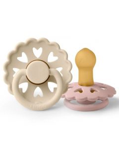 Sucette Frigg Fairytale Latex - 2 pcs - 0-6m