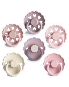 Sucette Frigg Latex 6 pcs - 0-6m