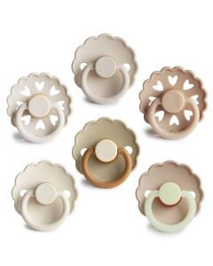 Sucette Frigg Latex 6 pcs - 0-6m