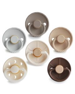 Sucette Frigg Latex 6 pcs - 0-6m